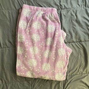 Laura Ashley XXL Thick Fleece Pajama Bottoms
